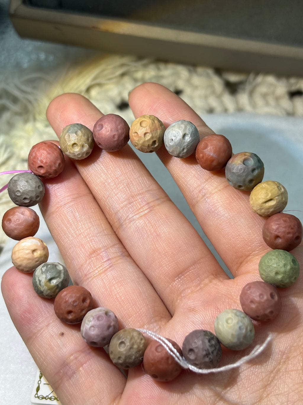 XLSL087 Alxa meteorite bracelet 6/8/10/12mm