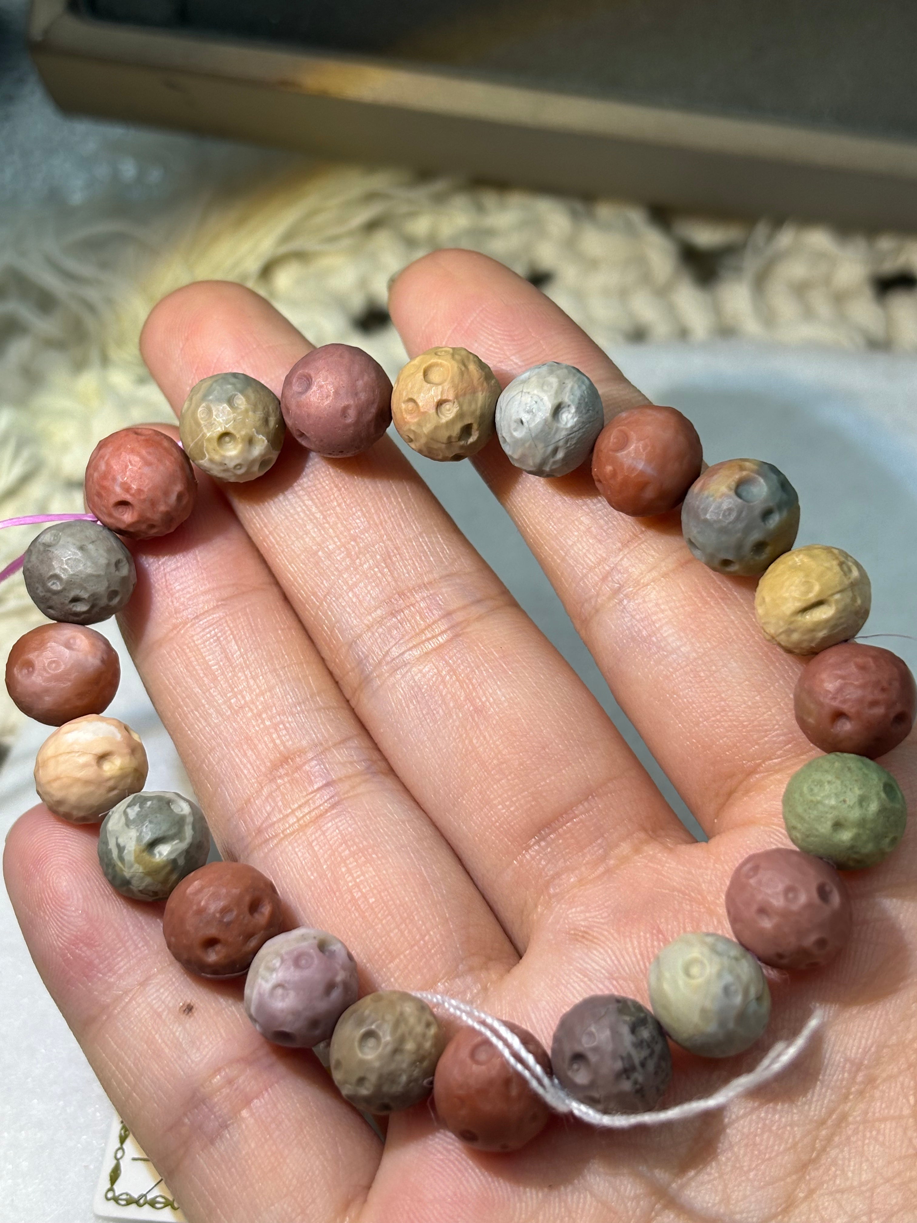 XLSL087 Alxa meteorite bracelet 6/8/10/12mm